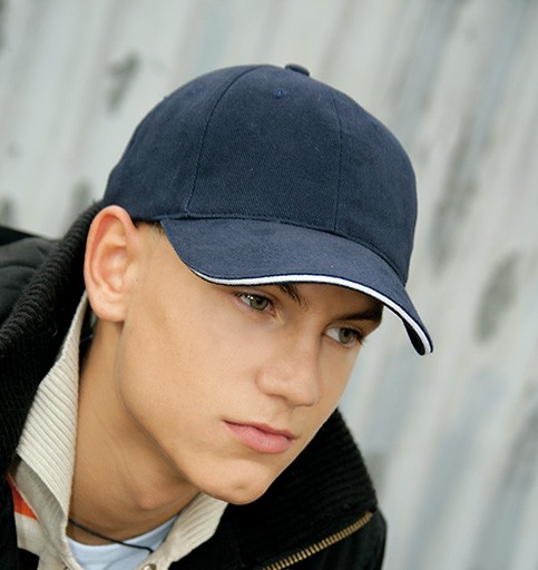 navy/white